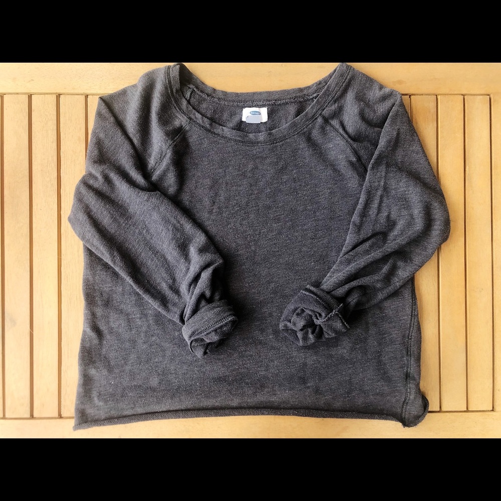 Grey Sweatshirt Pullover
